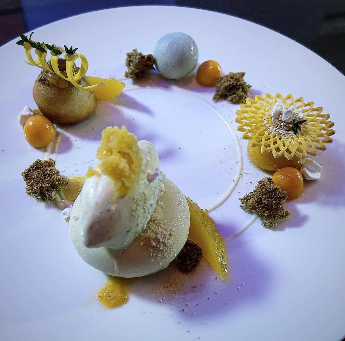 Zubereitung eines Gangs beim Shefu Chef's Table